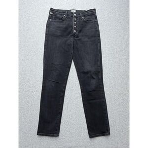 Citizens Of Humanity Olivia High Rise Ankle Jeans Womens 29 Gray Stretch 29x28.5